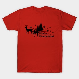 Christmas winter wonderland T-Shirt